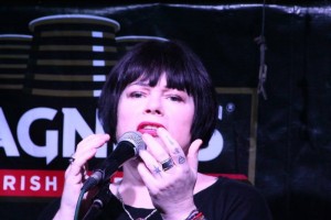 Jojo Smith performing at the Red Imp stand up comedy club in East London